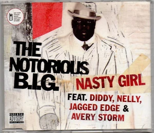 THE NOTORIOUS B.I.G. feat. Diddy & Nelly - Nasty Girl - 2005 CD Single - Picture 1 of 2
