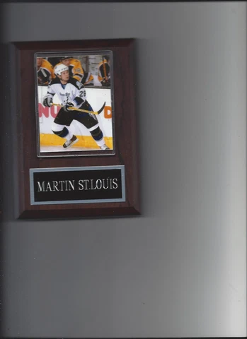 MARTIN ST. LOUIS PLAQUE HOCKEY TAMPA BAY LIGHTNING NHL Cover