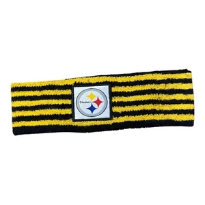Pittsburgh Steelers Headband Sweatband - Officially Licensed NFL Fan Gear - Picture 1 of 1