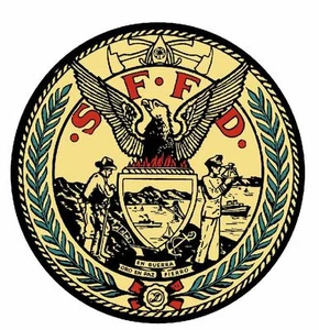 San Francisco Fire Dept Sticker Decal R946 - Picture 1 of 1