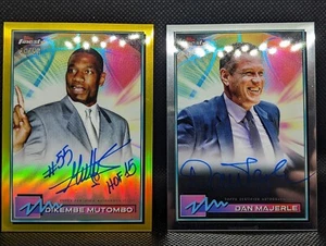 2021 Topps Finest Basketball Autographed Cards. You Pick! - Picture 1 of 5