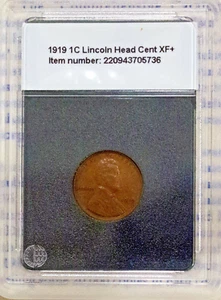 1919 1C Lincoln Wheat Cent XF+ + Bonus - Picture 1 of 2