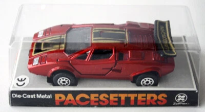 VINTAGE 80'S ZYLMEX PACESETTERS 1:43 LAMBORGINI COUNTACH DIE CAST METAL NEW ! - Image 1 of 4
