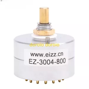EIZZ 3 Ways 4 Poles Audio Signal Source Selector Rotary Switch 4 Input 1 Output - Picture 1 of 4