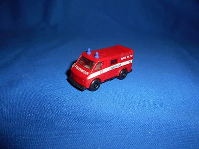 GERMAN FIRE FIGHTERS TRUCK #2 Emergency Vehicle Toy Plastic Toy Kinder Surprise - Image 1 of 4