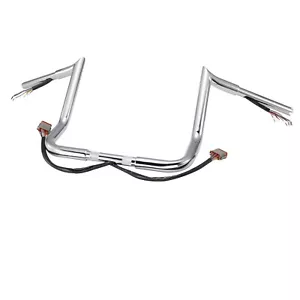 Manillar Electra Glide precableado Ape Hanger para 96-06 Ultra Classic 14" cromado - Imagen 1 de 8