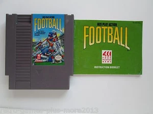 NES Play Action Football (Nintendo NES, 1990) Juego y Manual--Probado (NTSC) - Imagen 1 de 7