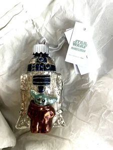pottery barn Star wars holiday R2D2 Light Disney ornament Christmas gift Droid - - Picture 1 of 18