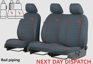 VAUXHALL VIVARO 2019 - 2025 FABRIC TAILORED FRONT SEAT COVERS - Picture 1 of 5