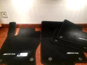 AMG Fussmatten original Mercedes M-Klasse W166 GLE Veloursmatten 2011-2019 - Bild 1 von 3