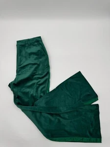 Avec Les Filles Samthose weites Bein Damen 8 grün Eingrifftaschen Freizeitkleidung - Bild 1 von 16