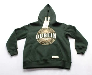 Irish Unisex Kid's Connexxion Dublin Hoodie EJ3 Forest Green Size 9/10 NWT - Picture 1 of 3