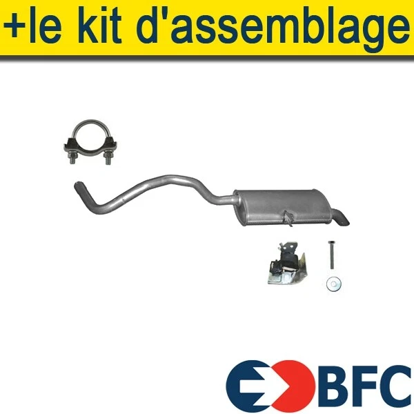 Silencieux Arriere+ pour RENAULT GRAND SCENIC II III 1.5 D 1.9 2.0 2002- - Photo 1/1