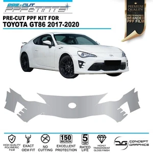 24" Front Bumper Clear Bra Stone Chip PPF Paint Protection Film For Toyota GT86 - Picture 1 of 2