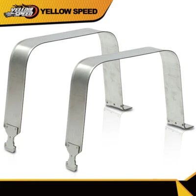 Ремни топливного бака 2 x подходят для Chevy Silverado GMC Sierra 1500 2500 3500 1999-2019 годов выпуска - Изображение 1 из 4