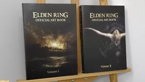 ELDEN RING OFFICIAL ART BOOK Volume I & II set KADOKAWA Japanese - Picture 1 of 10