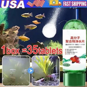 Powerful Aquarium Water Purification Tablet- Water Purification Tablets for Fish - Picture 1 of 15