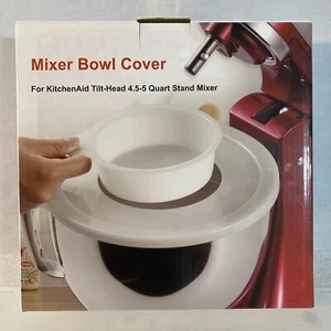 2 Pack Mixers Bowl Covers for KitchenAid 4.5-5 Quart Tilt-Head Stand Mixers Bowl - Picture 1 of 9