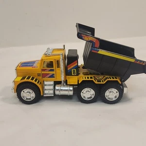 Vintage 1990 Mattel Hotwheels Arco 7" Friction Motor Diecast Dump Truck - Bild 1 von 15