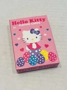 Hello Kitty Eggs & Hearts Playing Cards Horizon Group 52 Cards 2013 - Picture 1 of 11