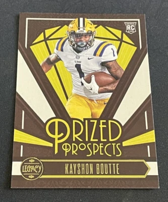 2023 Panini Legacy - Prized Prospects - #PP-14 - Kayshon Boutte (RC) - Image 1 of 2