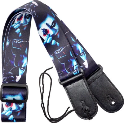 Batman Fabric Guitar Strap, Dark Knight, Viking VGS-41, Straps at Hobgoblin Musi