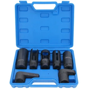 7-tlg. Lambdasonden Werkzeug Lamdasonde Schlüssel Spezial Spezail Nüsse Tool Set - Bild 1 von 5