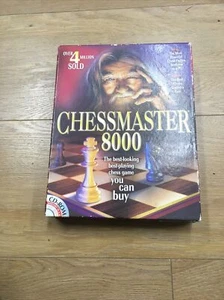Chessmaster 8000 - PC CD-ROM - 2CD set chess game - in box with instructions - Picture 1 of 4