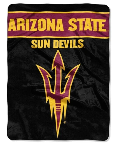 NCAA Arizona State Sun Devils Oversized Northwest Company 60"x80" Plush Blanket Cover