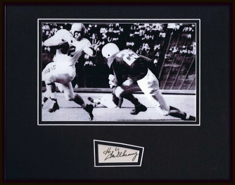 Hugh McElhenny Signed Framed 11x14 Photo Display JSA 49ers Vikings - Image 1 of 1
