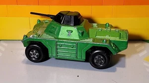 MATCHBOX ROLAMATICS NO. 73 WEASEL TANK GREEN LESNEY ENGLAND 1973 H2 - Picture 1 of 3