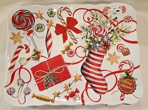 NEW MICHEL DESIGN WORKS Melamine Serveware Cookie Trays - Picture 1 of 80