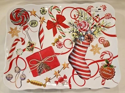 NEW MICHEL DESIGN WORKS Melamine Serveware Cookie Trays - Image 1 of 4