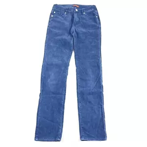 J Brand 7 For All Mankind Girls Juniors Corduroy Pants Blue Cotton Size 14. - Picture 1 of 9