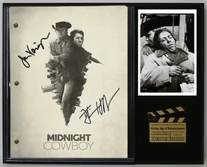 Midnight Cowboy The Movie Reproduction Signed Movie Script Wood Plaque Display - Picture 1 of 8