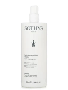 Sothys Vitality Cleansing Milk - 500 ml / 16.9 oz - New PROFESSIONAL SIZE - Picture 1 of 1
