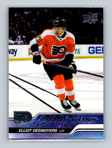 2023-24 Upper Deck Series 1 Young Guns Elliot Desnoyers #219 Philadelphia Flyers