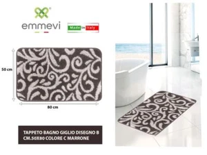 TAPPETO BAGNO GIGLIO DIS.B CM.50X80 colori - Imagen 1 de 6