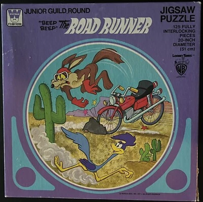 Western Publishing Company Vintage (1977) Puzzle “Beep Beep” The Road Runner” - Image 1 of 4