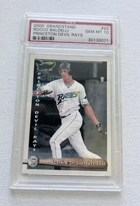 Rocco Baldelli Psa 10 2000 Grandstand Princeton Devil Rays - Picture 1 of 6