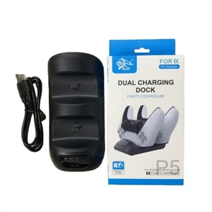 KJH Dual Controller Charging Station for PlayStation 5 - LED Indicators - USB-C - Picture 1 of 8