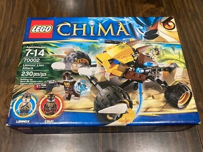LEGO LEGENDS OF CHIMA Lennox' Lion Attack (70002) - New & Sealed - 2013 - Image 1 of 4