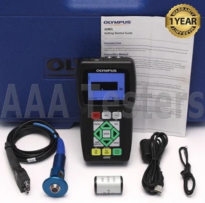 Olympus Panametrics 45MG Ultraschall Dickenmessgerät mit D7906-SM Wandlermessgerät - Bild 1 von 6