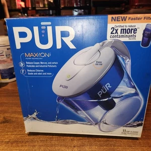NEW in Box Pur 11 cup Water Filter Pitcher With Maxion Technology - Picture 1 of 9