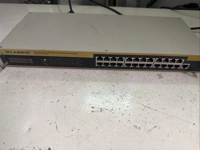 LINKSYS EFAH24 ETHERFAST 10/100 AUTO-SENSING 24 PORT HUB - Image 1 of 4