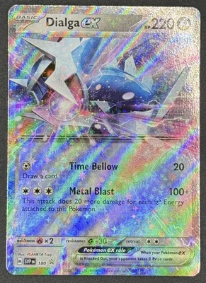 Dialga ex 180 Pokemon TCG SV: Scarlet & Violet Black Star Promo Cards NM - Image 1 of 2