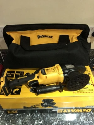 DeWalt DCM848N 18V XR 125mm Dual Action Polisher Bare Unit with dewalt holdall - Image 1 of 4