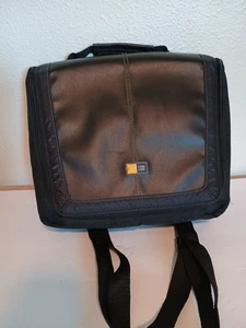 Custodia Logic Lettore CD Custodia con Cerniera Nera Ecopelle Nylon - Foto 1 di 10