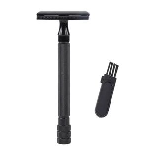   Safety  Long Handle Classic Safety  Manual Shaver Holder Black G6G7 - Bild 1 von 6