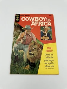 COWBOY IN AFRICA #1 GOLD KEY CHUCK CONNORS 1967 - Imagen 1 de 5
